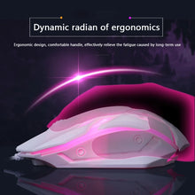 GTX300 USB 104 Keys RGB Backlight Ergonomic Gaming Mouse Keyboard Set