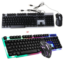 GTX300 USB 104 Keys RGB Backlight Ergonomic Gaming Mouse Keyboard Set
