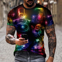 Summer Fashion Game Controller 3D Print T-Shirts Streetwear Men Casual Oversized O-Neck Short Sleeved T Shirt Tees Tops