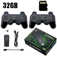 4K Game Stick Lite Video Game Console Double handheld 64/32GB Wireless Controller For Retro 2000+ Games included Kid Xmas Gift