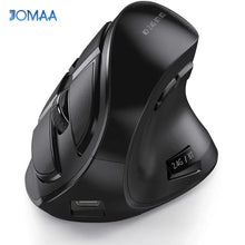 JOMAA 2.4G Wireless Mouse Rechargeable Bluetooth Mouse Ergonomic Vertical Mouse for Mac Windows Laptop Tablet Gaming Mause