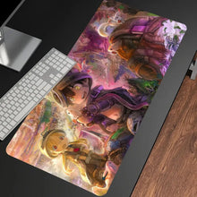 Large Mouse Pad Cartoon Made in Abyss Mousepad Keyboard Desk Mat XXL Game Rubber No-slip Mouse Mat Gamer Riko Nanachi Mausepad