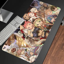 Large Mouse Pad Cartoon Made in Abyss Mousepad Keyboard Desk Mat XXL Game Rubber No-slip Mouse Mat Gamer Riko Nanachi Mausepad