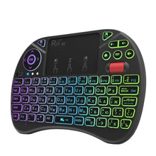 Mini keyboard Rii X8 2.4GHz Wireless keyboard with Touchpad Backlit for PC/Android TV box/IPad